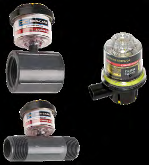 Breather schroefdraad, bajonet en flens adapters
