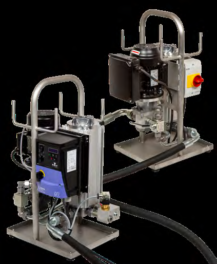 Des-Case RMF Drum Topper gemonteerd op 200L vat