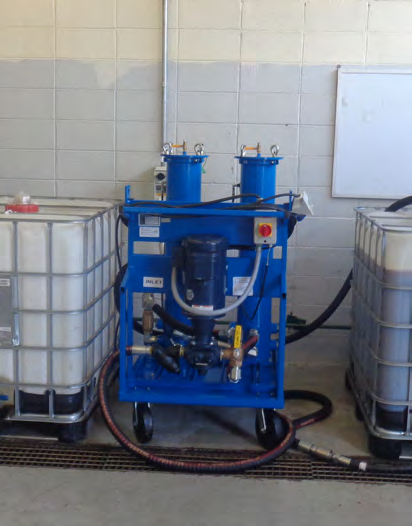 High-Flow Filter System met zware kanisters